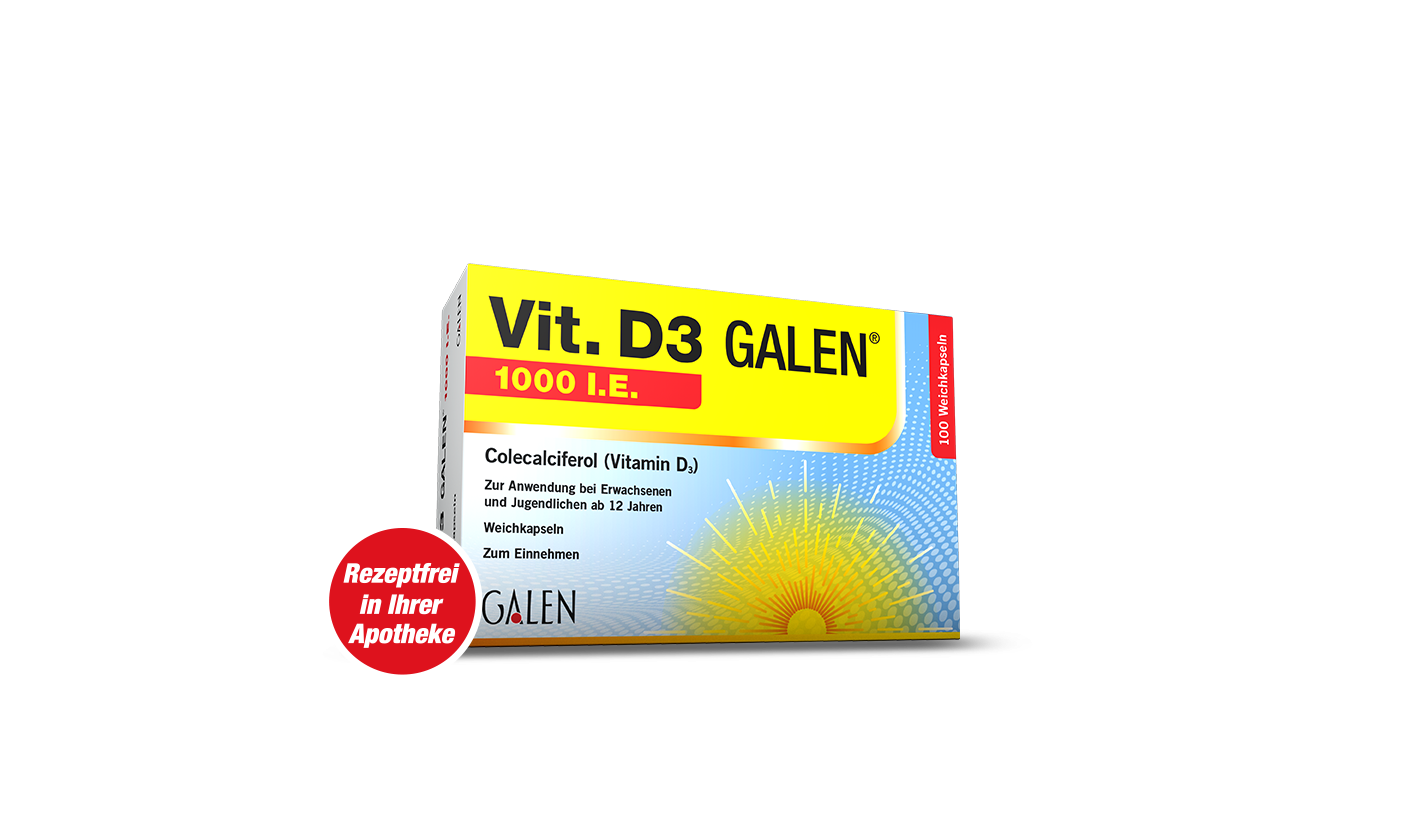 Vit. D3 GALEN® Vit. D3 GALEN® Packshot